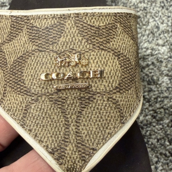 Coach Janice Wedge Sandals Sz 8.5 - Picture 6 of 6